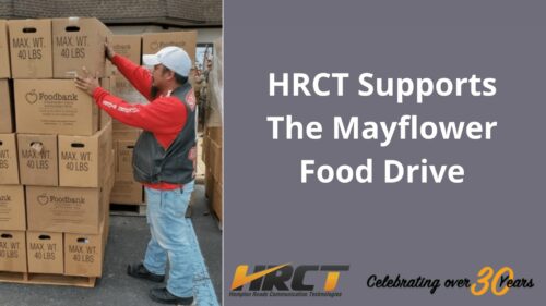 HRCT Supports The Mayflower Food Drive